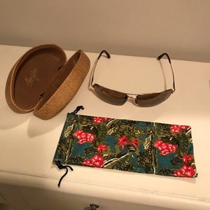 Maui Jim Black Rock Gold / HCL Bronze Sunglasses